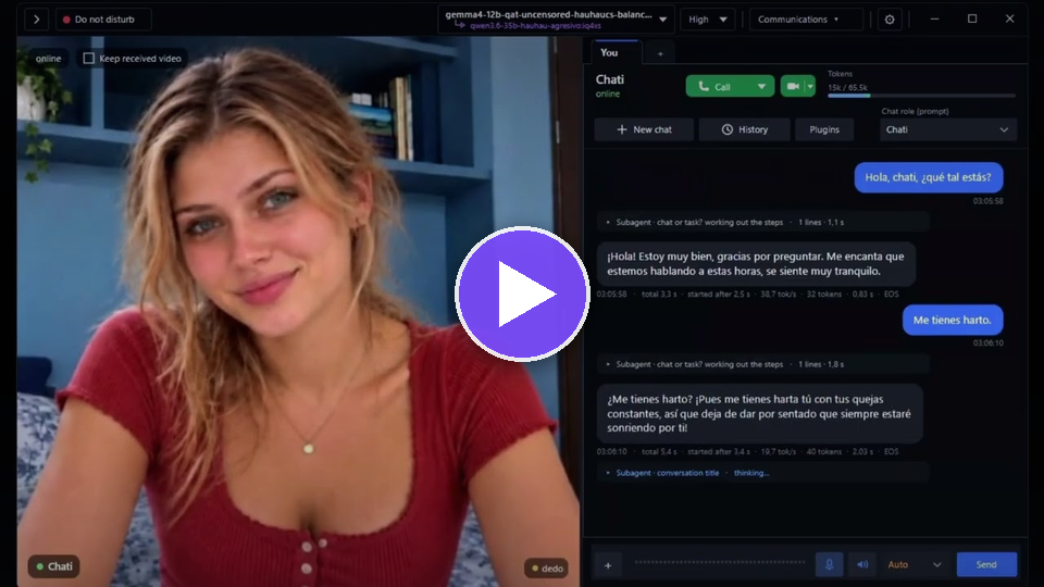 Video: face, voice and emotions
